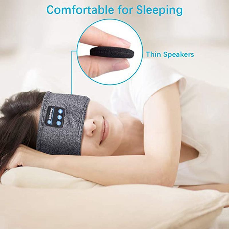 Bluetooth Sleep Headband: Wireless Music Earphones