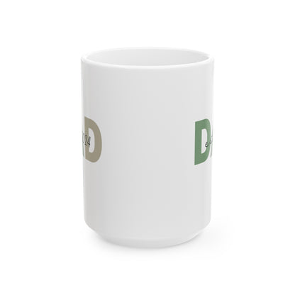 Dad Established 2024  15oz Mug