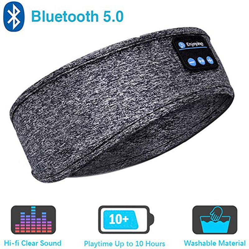 Bluetooth Sleep Headband: Wireless Music Earphones