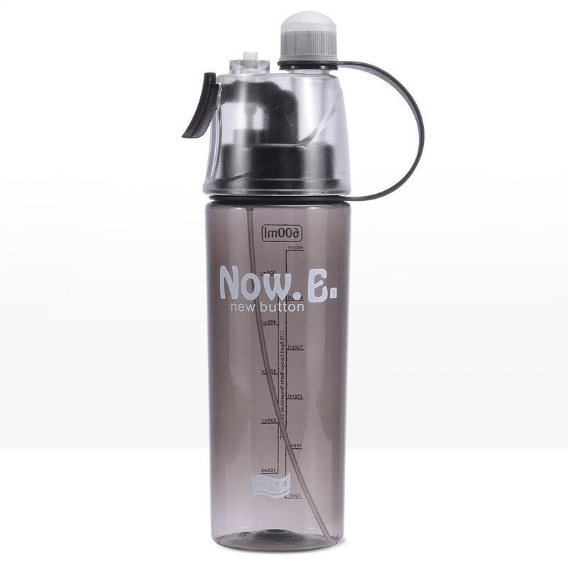 20oz Portable Sports Mist Spray Bottle for On-the-Go Hydration