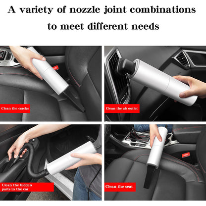 Portable 120W Car Vacuum Cleaner for Busy Bodies