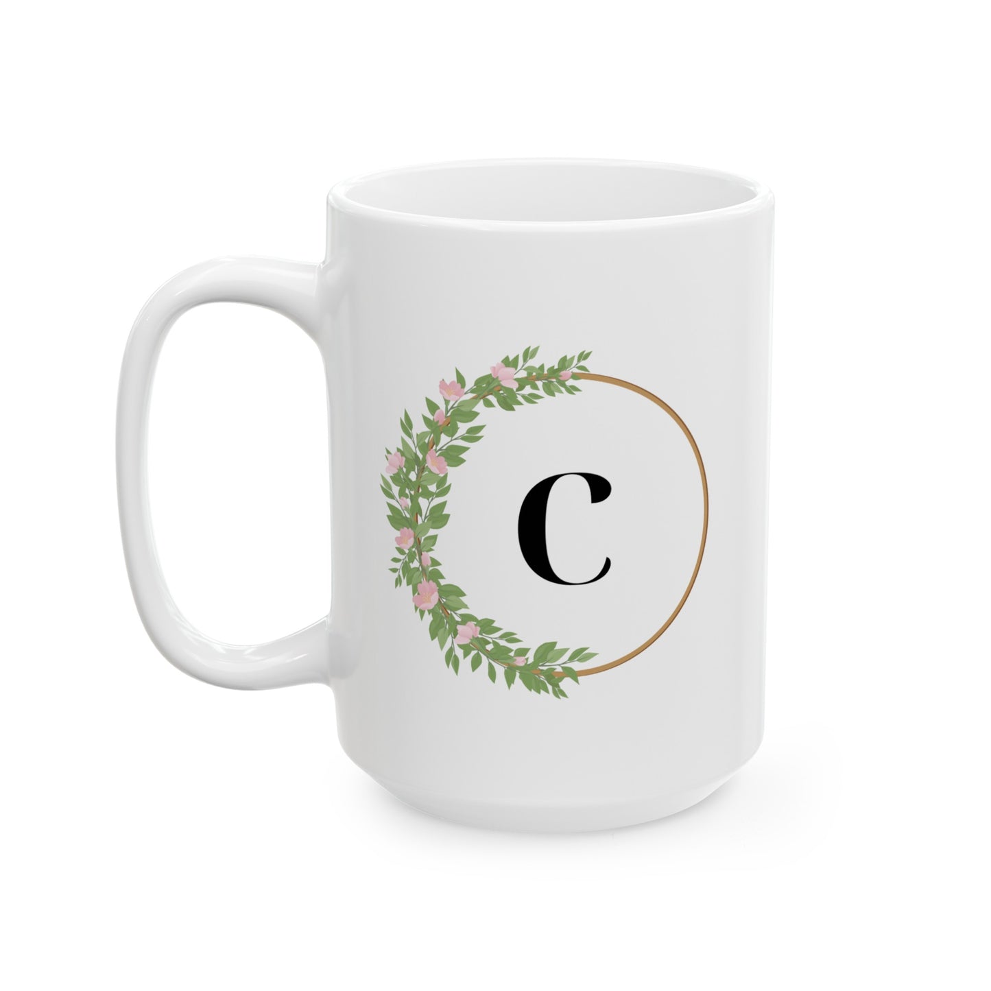 C Monogram Mug 15oz