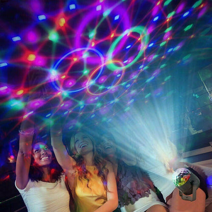 Illuminate Your Celebrations with Vibrant LED Disco Lights - Ideal for DJs, Parties, and Special Occasions!