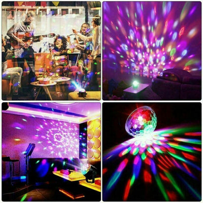 Illuminate Your Celebrations with Vibrant LED Disco Lights - Ideal for DJs, Parties, and Special Occasions!