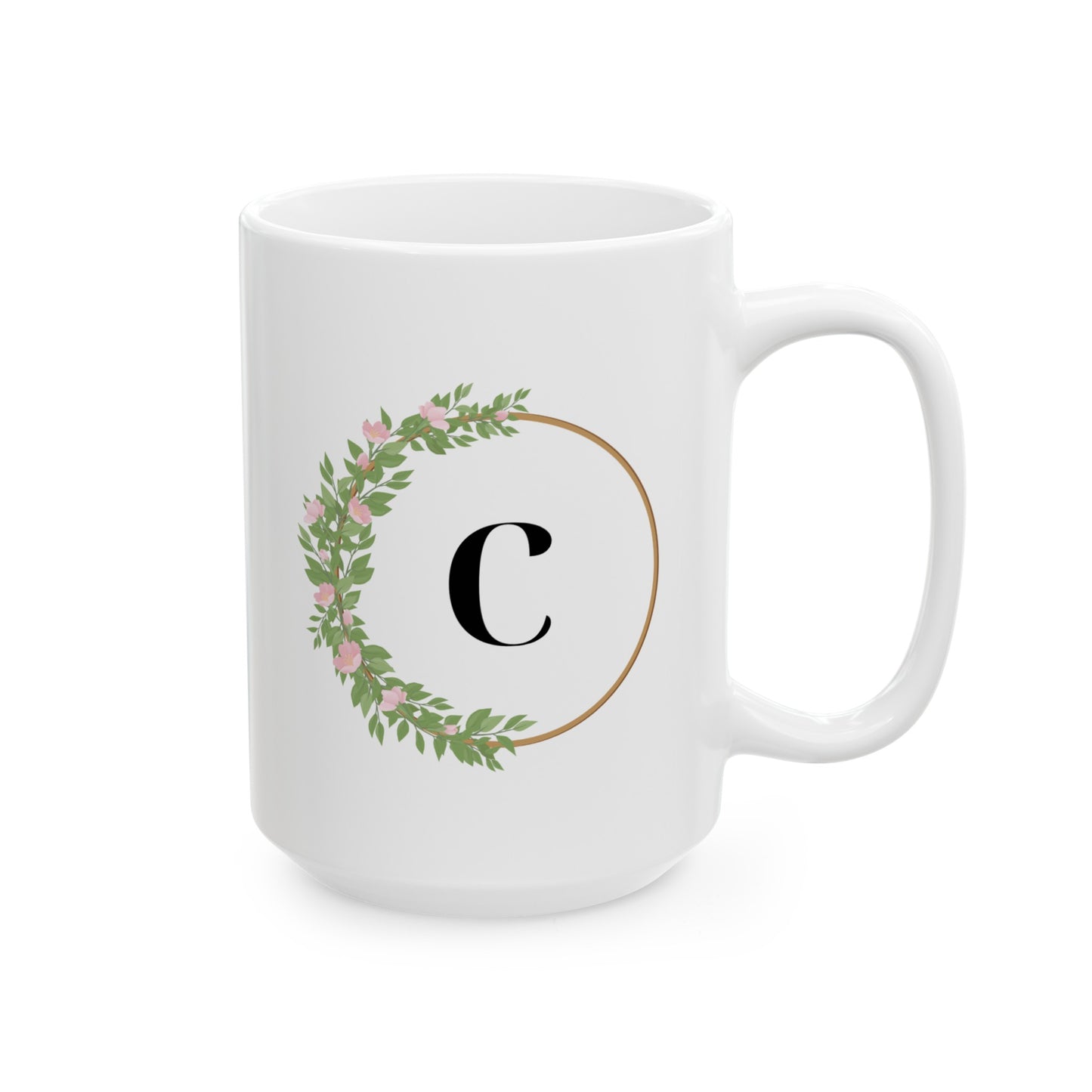 C Monogram Mug 15oz