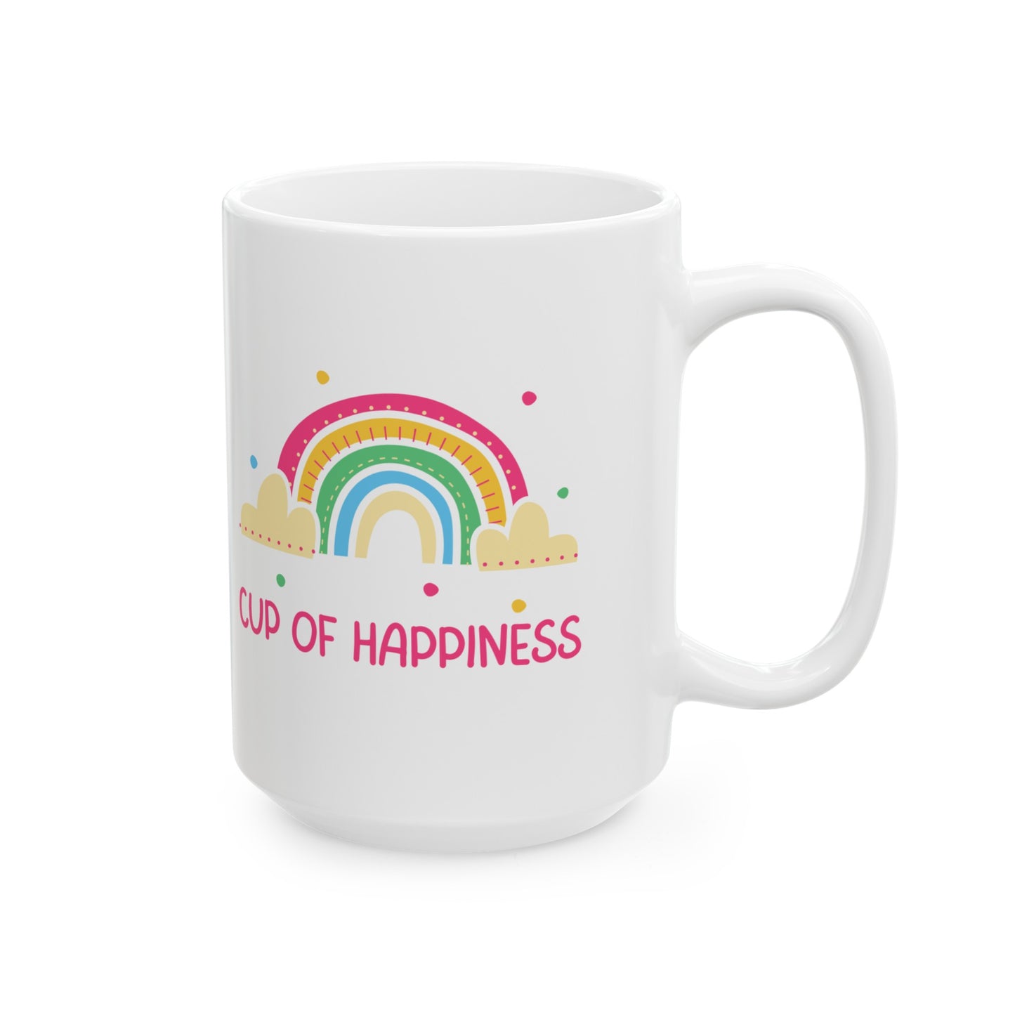 Cup of Happiness Mug 15oz