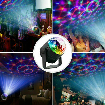 Illuminate Your Celebrations with Vibrant LED Disco Lights - Ideal for DJs, Parties, and Special Occasions!