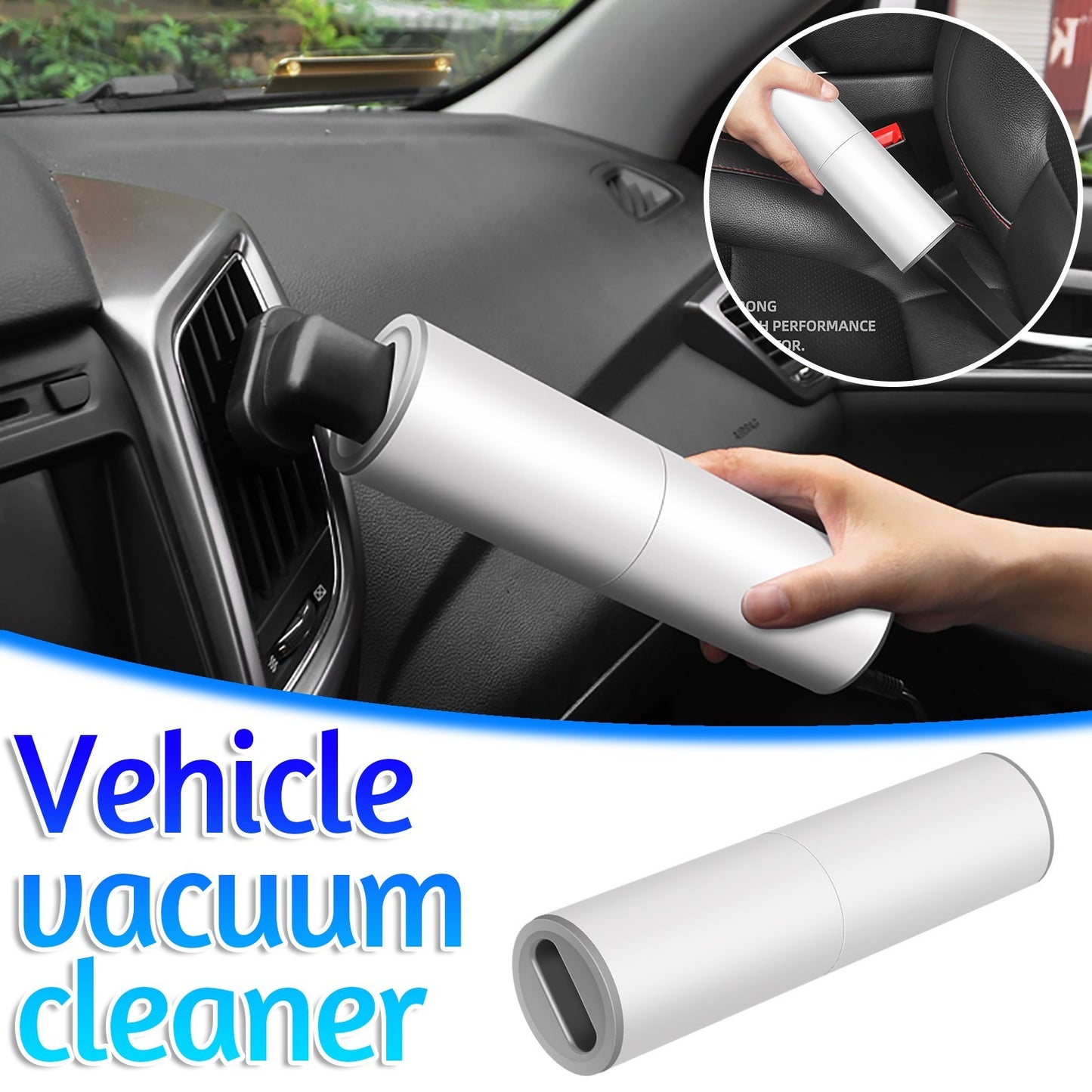 Portable 120W Car Vacuum Cleaner for Busy Bodies